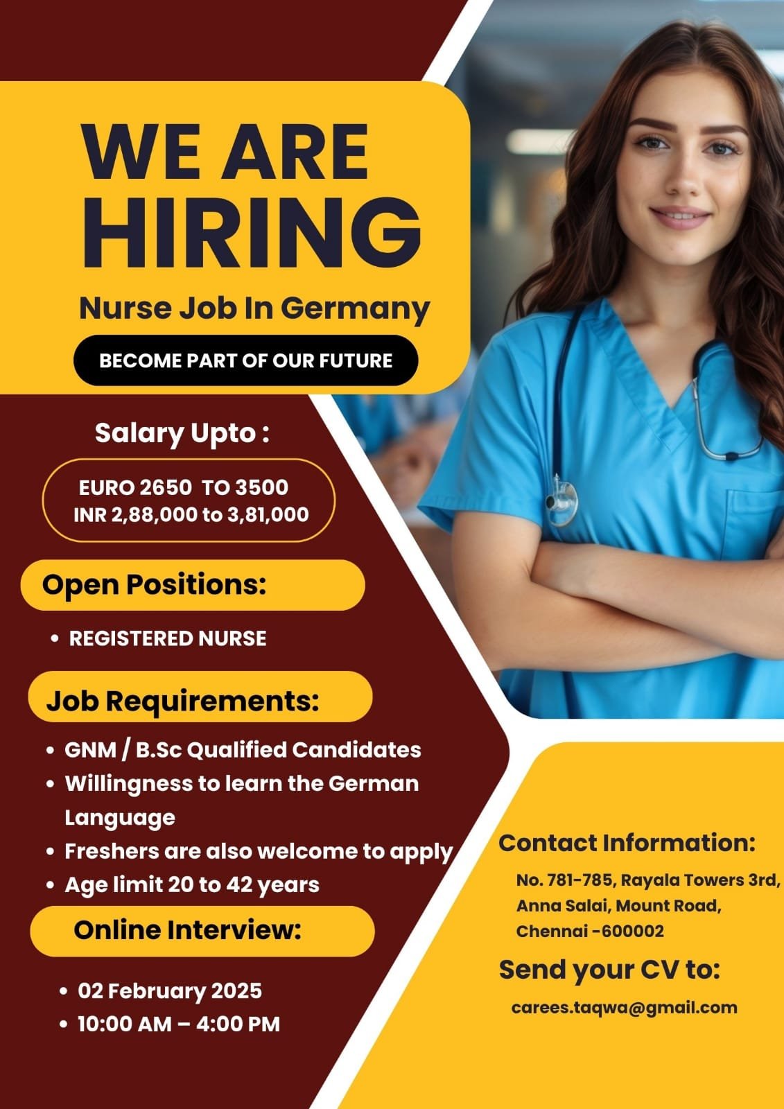 Gulf Job Openings Poster